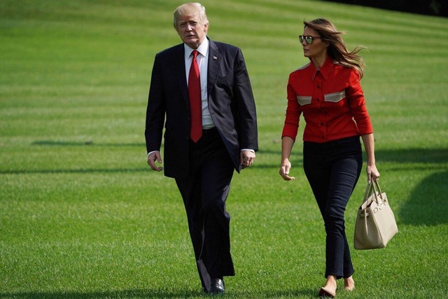 Đệ nhất Phu nh&acirc;n Mỹ Melania Trump cũng sở hữu một chiếc t&uacute;i của Birkin