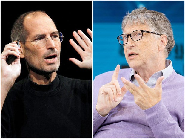 Steve Jobs v&agrave; Bill Gates