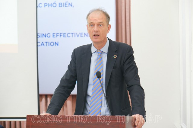 Ph&oacute; trưởng đại diện UNDP tại Việt Nam Patrick Haverman. &nbsp;