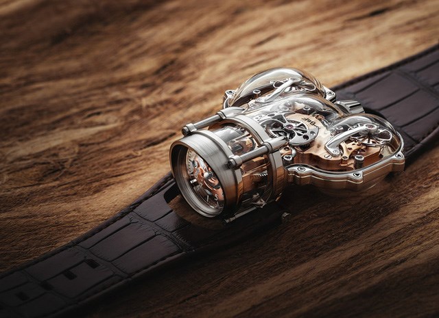 1 trong những sản phẩm thuộc d&ograve;ng Horological Machine của MB&amp;F, sự kh&aacute;c biệt rất lớn trong thế giới đồng hồ đeo tay hiện nay.