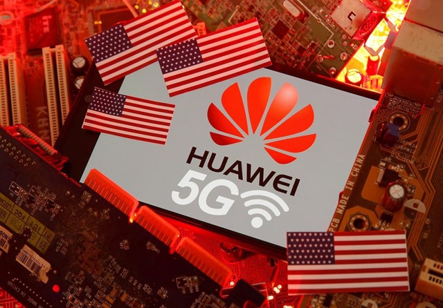 Hạn chế của Mỹ khiến Huawei kh&ocirc;ng thể tự thiết kế chip mang thương hiệu HiSilicon.&nbsp;