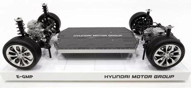 Nền tảng xe điện E-GMP của Hyundai.