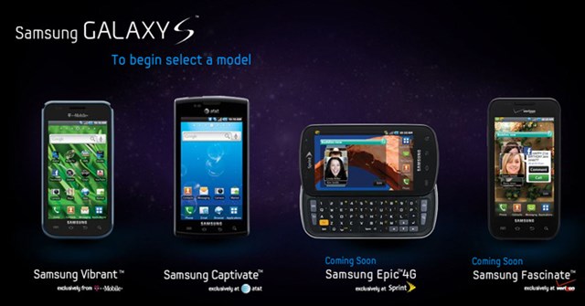 Samsung phải tạo ra 4 phi&ecirc;n bản Galaxy S kh&aacute;c nhau chỉ để "chiều l&ograve;ng" c&aacute;c nh&agrave; mạng Mỹ