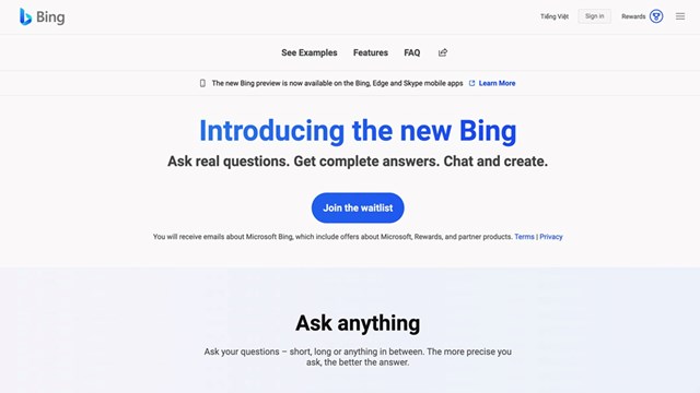 Bing AI - phần mềm được xem th&#244;ng minh hơn cả ChatGPT - Ảnh 1