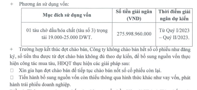 Vận tải kh&#237; v&#224; H&#243;a chất Việt Nam (PCT) muốn huy động gần 276 tỷ đồng để mua th&#234;m t&#224;u chở dầu/h&#243;a chất - Ảnh 1