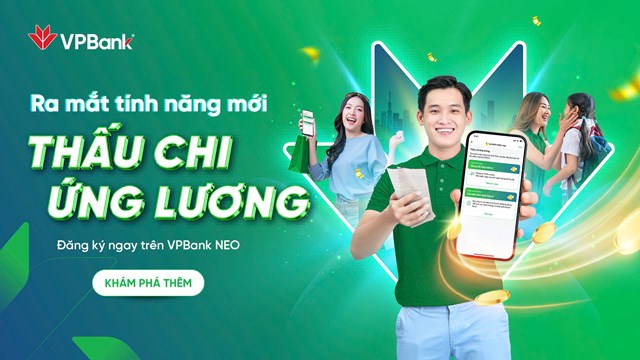 VPBank ti&#234;n phong cung cấp sản phẩm Thấu chi ứng lương l&#234;n tới 80 triệu đồng - Ảnh 1