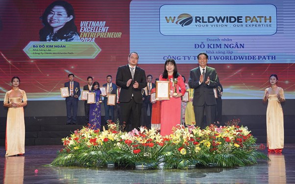 Worldwide Path vinh dự nhận Giải thưởng Thương hiệu Việt Nam tin d&ugrave;ng năm 2024. Ảnh: TL&nbsp;