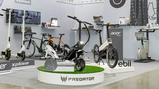 Ch&#225;n l&#224;m m&#225;y t&#237;nh, Acer tham gia sản xuất xe đạp điện th&#244;ng minh - Ảnh 6