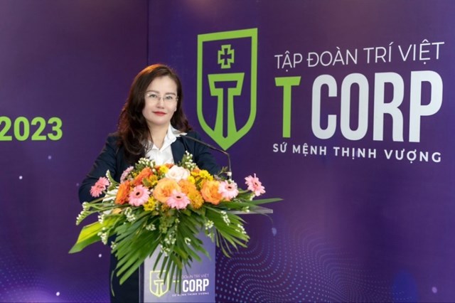 B&agrave; Nguyễn Thị Hằng - t&acirc;n Chủ tịch HĐQT TVC v&agrave; TVB