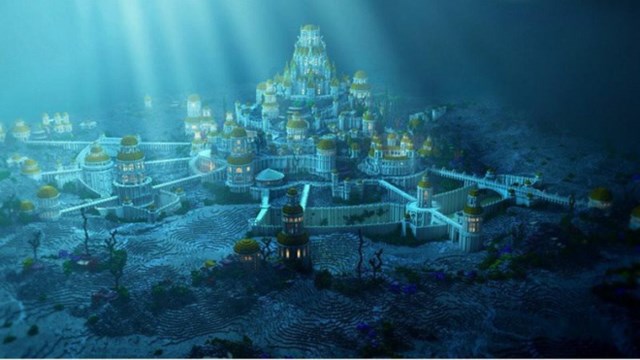 Lục địa Atlantis vĩ đại v&agrave; h&ugrave;ng cường đ&atilde; bị nhấn ch&igrave;m dưới đại dương sau một thảm họa.