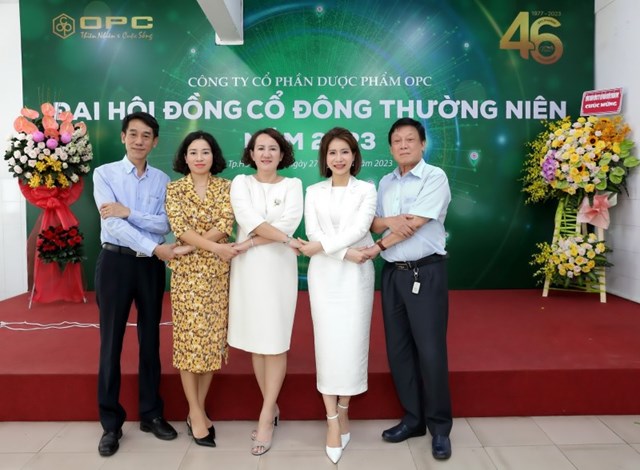 ĐHĐCĐ 2023 Dược phẩm OPC: qu&#253; 1 doanh thu sụt giảm, đặt mục ti&#234;u tăng nhẹ doanh thu v&#224; l&#227;i trong năm 2023 - Ảnh 1