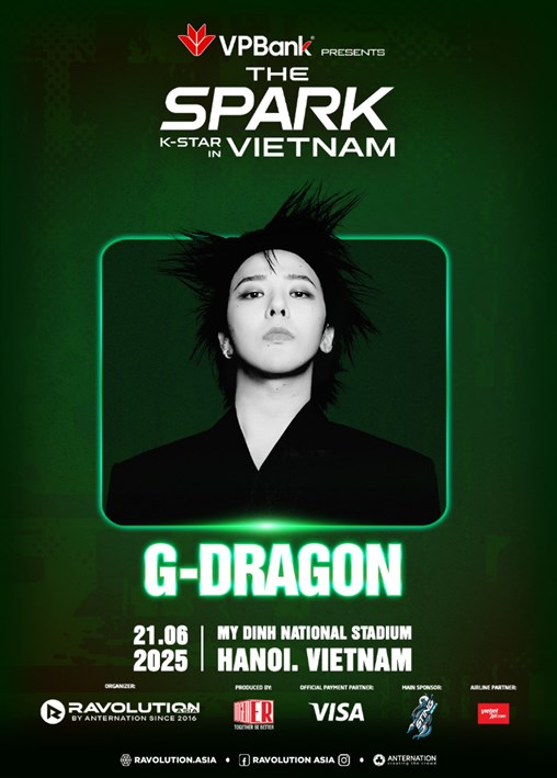 Biểu tượng K-Pop to&#224;n cầu G-Dragon được VPBank mang về Việt Nam c&#249;ng đại nhạc hội VPBank K-Star Spark - Ảnh 2