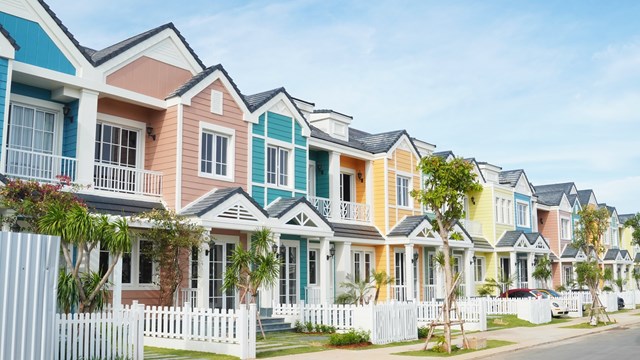 C&aacute;c căn second home Florida sẽ b&agrave;n giao cho kh&aacute;ch h&agrave;ng trong năm nay. Ảnh chụp thực t&ecirc;́ dự án tháng 05/2021.