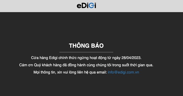 eDiGi - cửa h&#224;ng Apple của &#244;ng Jonathan Hạnh Nguyễn ngừng hoạt động - Ảnh 1