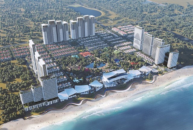 Phối cảnh minh họa Khu đ&ocirc; thị Đường 3 Th&aacute;ng 2. (Ảnh: Sun Property) &nbsp;