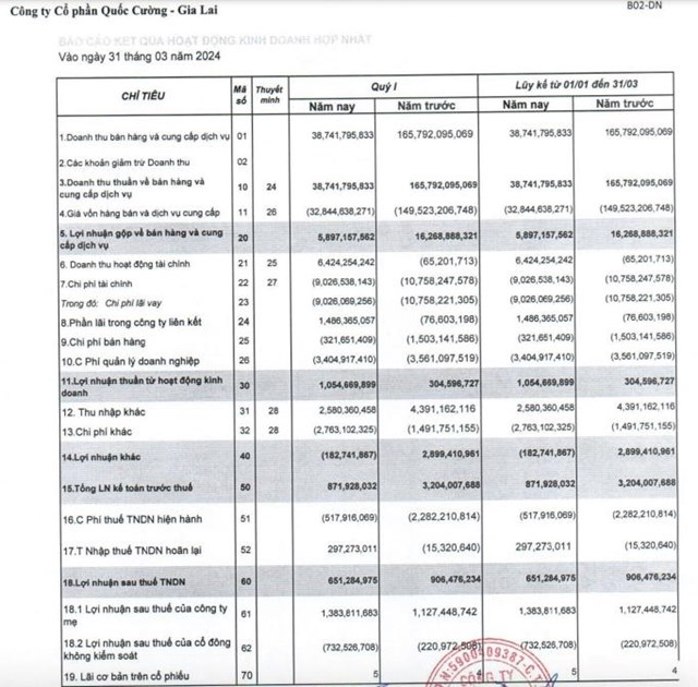 Quốc Cường Gia Lai (QCG) muốn b&#225;n 2 nh&#224; m&#225;y thủy điện, dự thu về 615 tỷ đồng - Ảnh 1