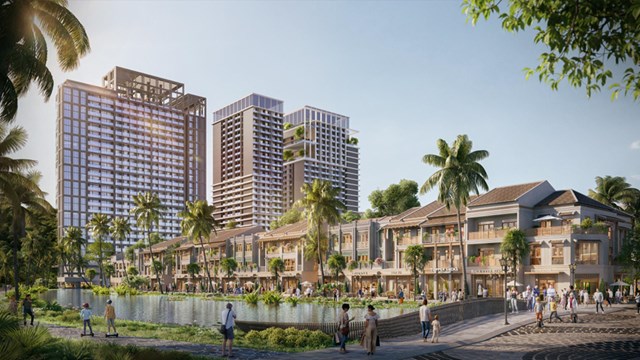 Kh&ocirc;ng gian sống tối ưu với thiết kế hai mặt tho&aacute;ng v&agrave; mặt tiền rộng 7,5m (Ảnh: Sun Property) &nbsp;