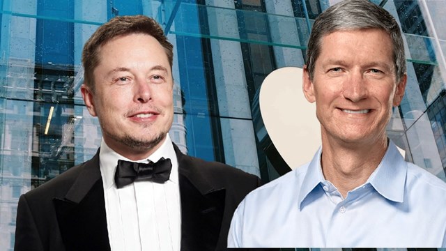Elon Musk v&agrave; Tim Cook l&agrave; 2 CEO kiếm nhiều nhất trong danh s&aacute;ch Fortune 500 năm 2021. Ảnh: newstextarea