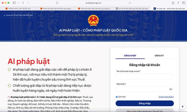 Hướng dẫn sử dụng Cổng Ph&#225;p luật quốc gia - Ảnh 5