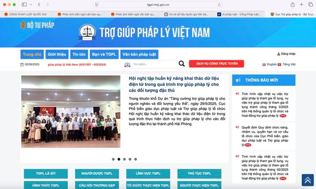 Hướng dẫn sử dụng Cổng Ph&#225;p luật quốc gia - Ảnh 8