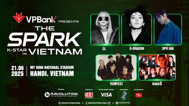 VPBank đưa G-Dragon biểu diễn tại đại nhạc hội &ldquo;VPBank K-Star Spark in Vietnam 2025&rdquo; &nbsp;
