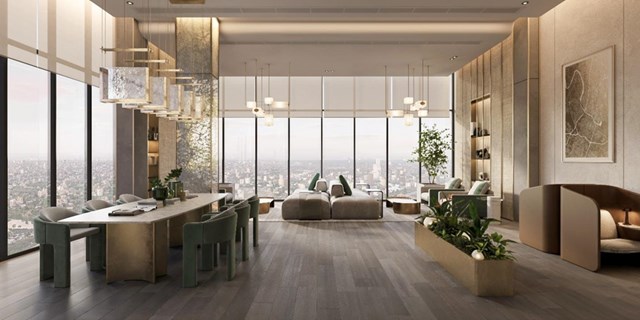 Một g&oacute;c kh&ocirc;ng gian business lounge đẳng cấp tại Lumi&egrave;re Prime Hills - một dự &aacute;n thuộc d&ograve;ng Lumi&egrave;re Series từ Masterise Homes &nbsp;