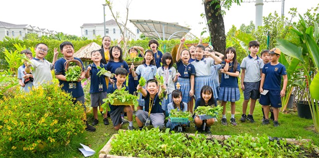 Victoria School x&acirc;y dựng m&ocirc;i trường học xanh v&agrave; th&acirc;n thiện. &nbsp;