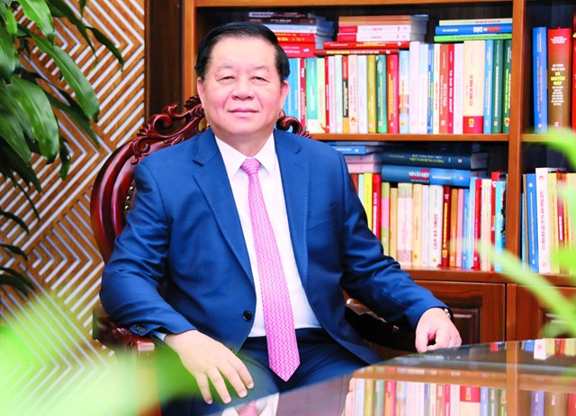 Đồng chí Nguyễn Trọng Nghĩa, Ủy viên Bộ Chính trị, Bí thư Trung ương Đảng, Trưởng Ban Tuyên giáo và Dân vận Trung ương.