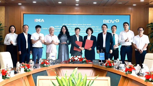 Cục Thương mại điện tử hợp t&aacute;c c&ugrave;ng BIDV nhằm n&acirc;ng cao nhận thức v&agrave; kỹ năng ứng dụng TMĐT, thanh to&aacute;n số cho doanh nghiệp v&agrave; tiểu thương