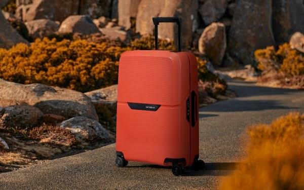 Vali k&eacute;o Samsonite Magnum Eco ưu đ&atilde;i 40% k&egrave;m qu&agrave; tặng &nbsp;