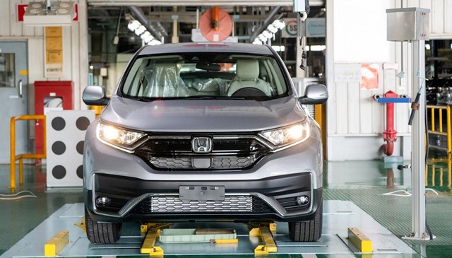 Honda CR-V 2020 được sản xuất v&agrave; lắp r&aacute;p tại Nh&agrave; m&aacute;y Honda Vĩnh Ph&uacute;c
