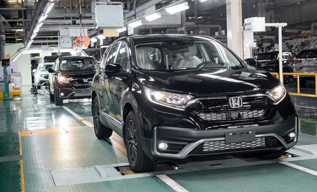 Honda CR-V 2020 sản xuất v&#224; lắp r&#225;p trong nước ch&#237;nh thức xuất xưởng - Ảnh 1