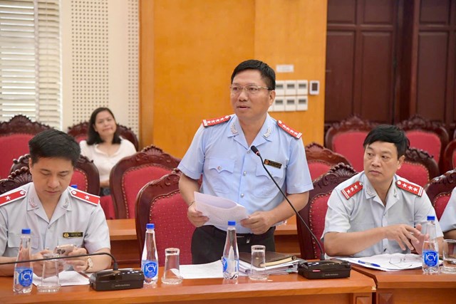 Ông Nguyễn Thanh Bình, Phó Cục trưởng Cục VI, Trưởng Đoàn Thanh tra đã công bố toàn văn Quyết định số 670 ngày 23/7/2025 của Thanh tra Chính phủ - Ảnh: TTCP