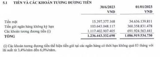 Idico (IDC) b&#225;o l&#227;i nửa đầu năm giảm 52% so với c&#249;ng kỳ, đạt gần 838 tỷ đồng - Ảnh 2