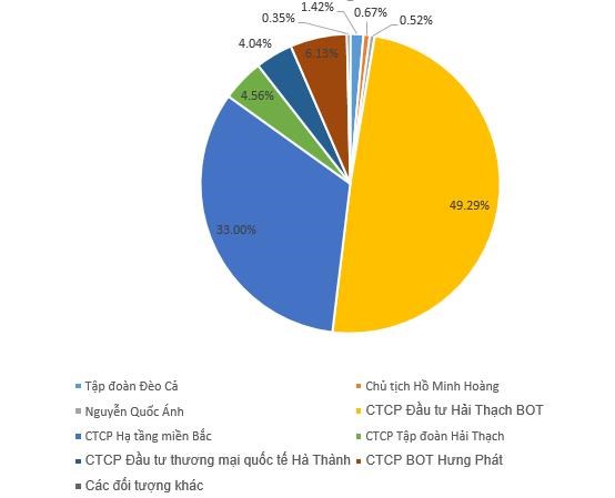 Cơ cấu cổ đ&ocirc;ng của HHV