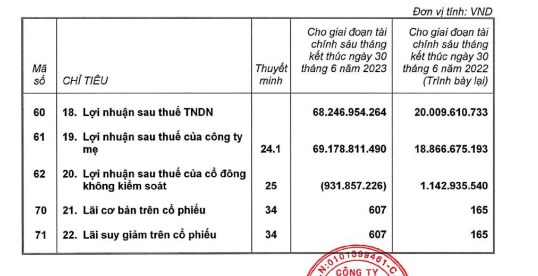 Sudico (SJS) l&#227;i lớn nửa đầu năm 2023 nhờ tho&#225;i vốn một doanh nghiệp thua lỗ suốt 1 thập kỷ - Ảnh 2