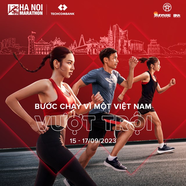 Giải chạy H&#224; Nội Marathon Techcombank lan tỏa tinh thần &quot;Bước chạy v&#236; một Việt Nam vượt trội&quot; - Ảnh 1