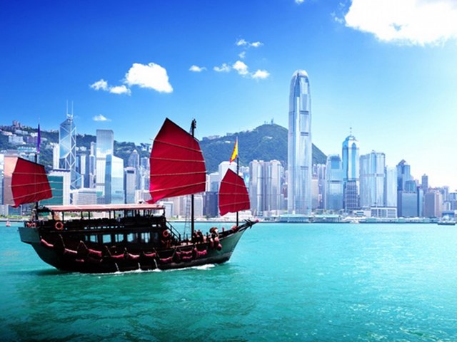 9. Hồng K&ocirc;ng, Trung Quốc: Cảng Victoria l&agrave; một phần quan trọng trong lịch sử của th&agrave;nh phố.&nbsp;