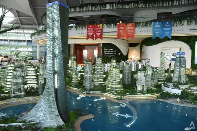 H&igrave;nh ảnh thiết kế dự &aacute;n Forest City ở Malaysia. (Ảnh: CNA) &nbsp;