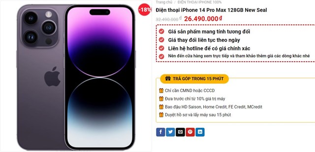 Kh&#244;ng phải v&#236; rẻ hơn 16 Pro Max đến 10 triệu, đ&#226;y mới l&#224; l&#253; do người Việt săn l&#249;ng mẫu iPhone đẹp đỉnh n&#224;y - Ảnh 1