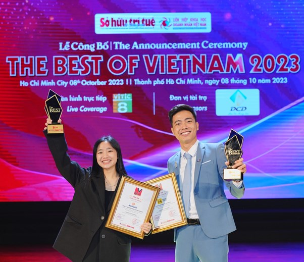 IELTS Mentor v&agrave; ECoach nhận giải thưởng The Best of Vietnam 2023 &nbsp;