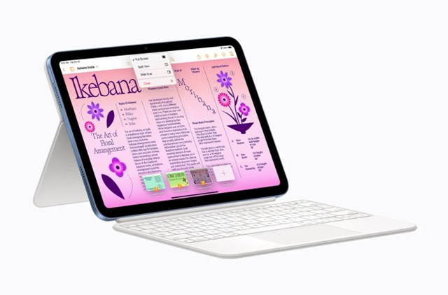 Apple giới thiệu b&agrave;n ph&iacute;m rời mới cho iPad cơ bản với gi&aacute; b&aacute;n 249 USD v&agrave; t&ecirc;n gọi Apple Magic Keyboard Folio.