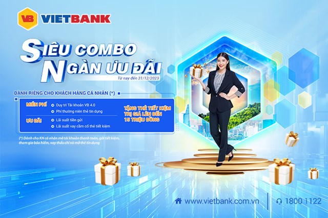 Vietbank triển khai c&#225;c g&#243;i combo đa tiện &#237;ch d&#224;nh cho kh&#225;ch h&#224;ng - Ảnh 1