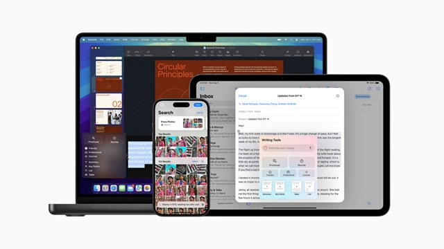 Apple ch&#237;nh thức ra mắt AI tr&#234;n iPhone, iPad v&#224; Mac, người d&#249;ng Việt nhận tin vui - Ảnh 1