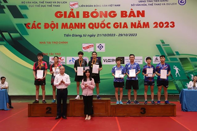 B&#243;ng b&#224;n H&#224; Nội T&amp;T gi&#224;nh 2 huy chương v&#224;ng tại giải c&#225;c đội mạnh quốc gia - Ảnh 1