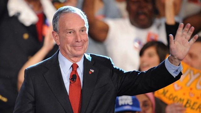 Tỷ phú Micheal Bloomberg.