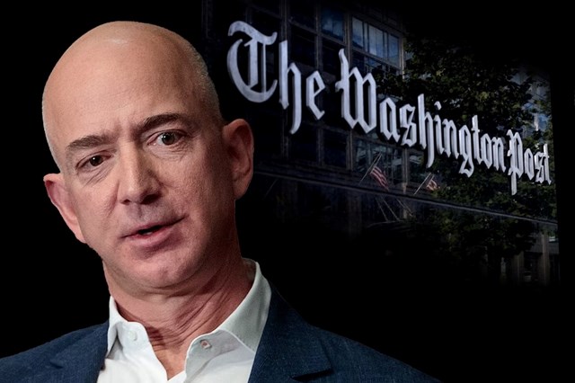 Tỷ ph&uacute; Jeff Bezos vẫn kiếm nhiều tỷ USD trong ng&agrave;y bầu cử, d&ugrave; kh&ocirc;ng c&oacute; động th&aacute;i r&otilde; r&agrave;ng về việc ủng hộ &ocirc;ng Trump hay b&agrave; Harris. Ảnh: Getty Images &nbsp;