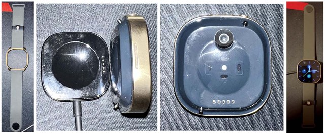 H&igrave;nh ảnh về chiếc đồng hồ th&ocirc;ng minh trang bị 2 camera đang trong giai đoạn ph&aacute;t triển.