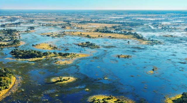 Đồng bằng s&ocirc;ng Okavango