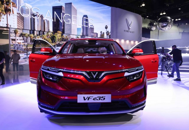 VinFast ra mắt thương hiệu xe điện tại Los Angeles Auto Show 2021 - Ảnh 6